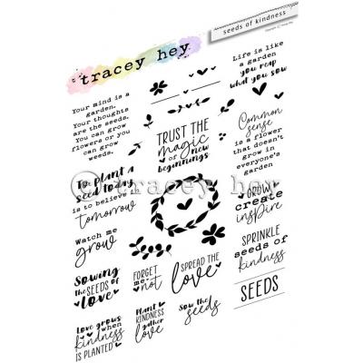 Tracey Hey Stempel -  Seeds of Kindness